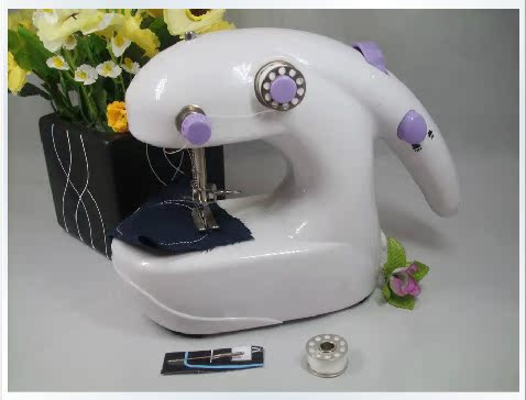 缝纫机 小型家用 缝纫机 电动迷你多功能 裁缝机