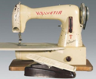 90后木有见过的老古董缝纫机!